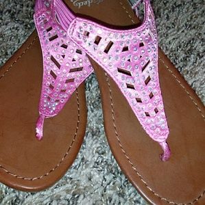 Pink sandals